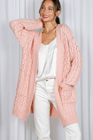 Margot Knitted Cardigan | Mocha