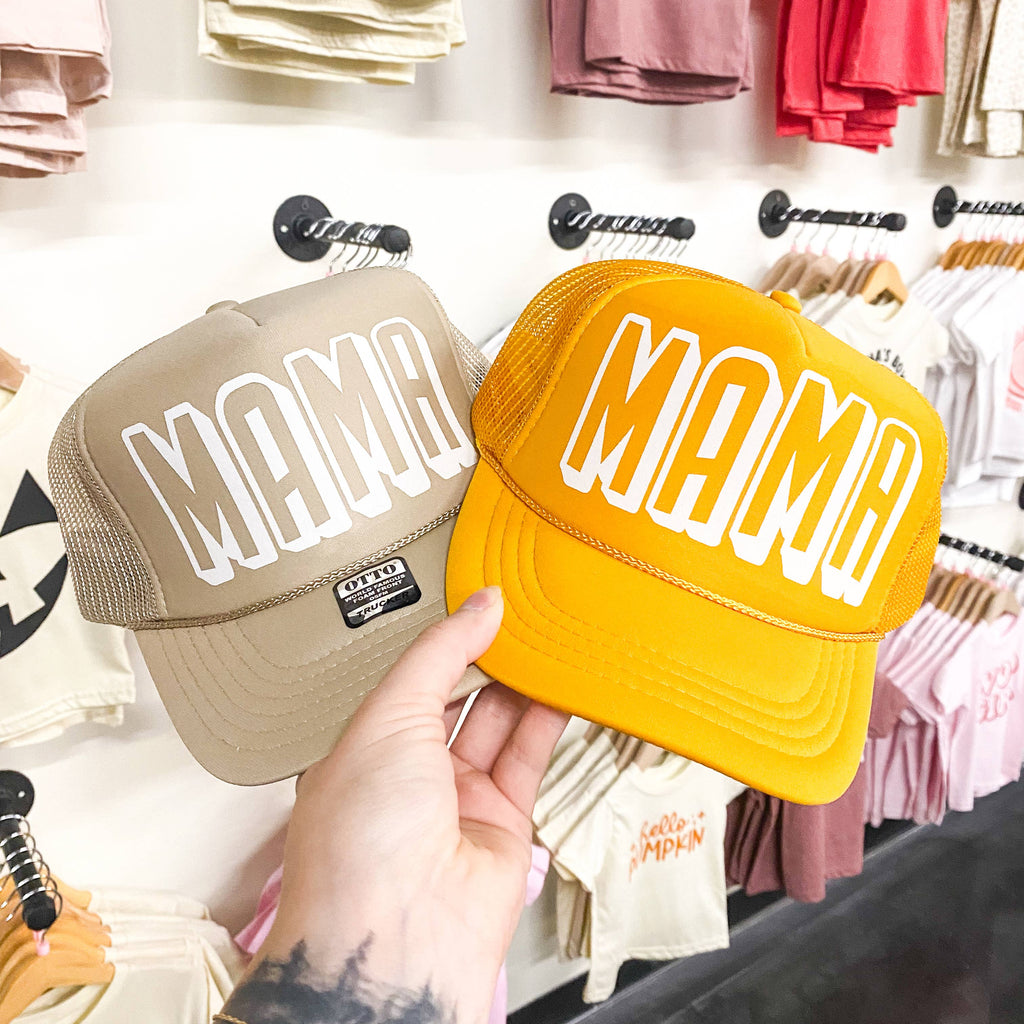Mama Trucker Hat | Nude