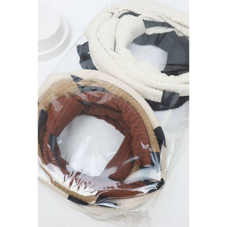 Waffle Texture Knotted Headband | Multiple Colors