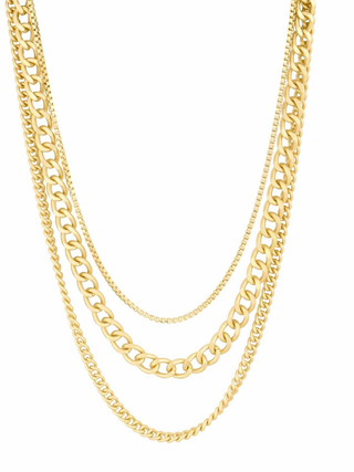 Wrenlee Necklace | Matte Silver
