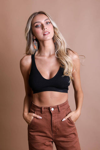 Lace Racerback Bralette | Sage