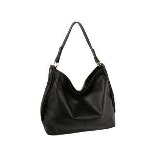 Braided Side Detail Hobo Bag | Sage