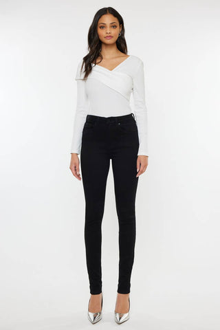 KanCan High Rise Super Skinny | Black