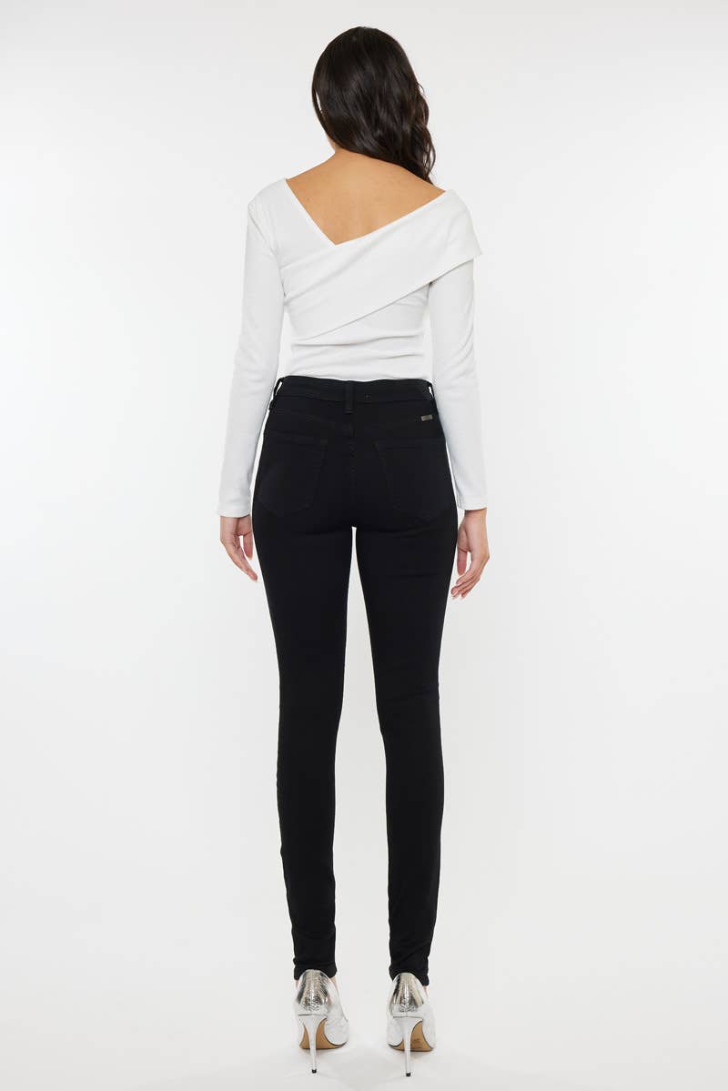 KanCan High Rise Super Skinny - Black