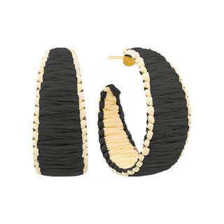 Collins Earrings | Black