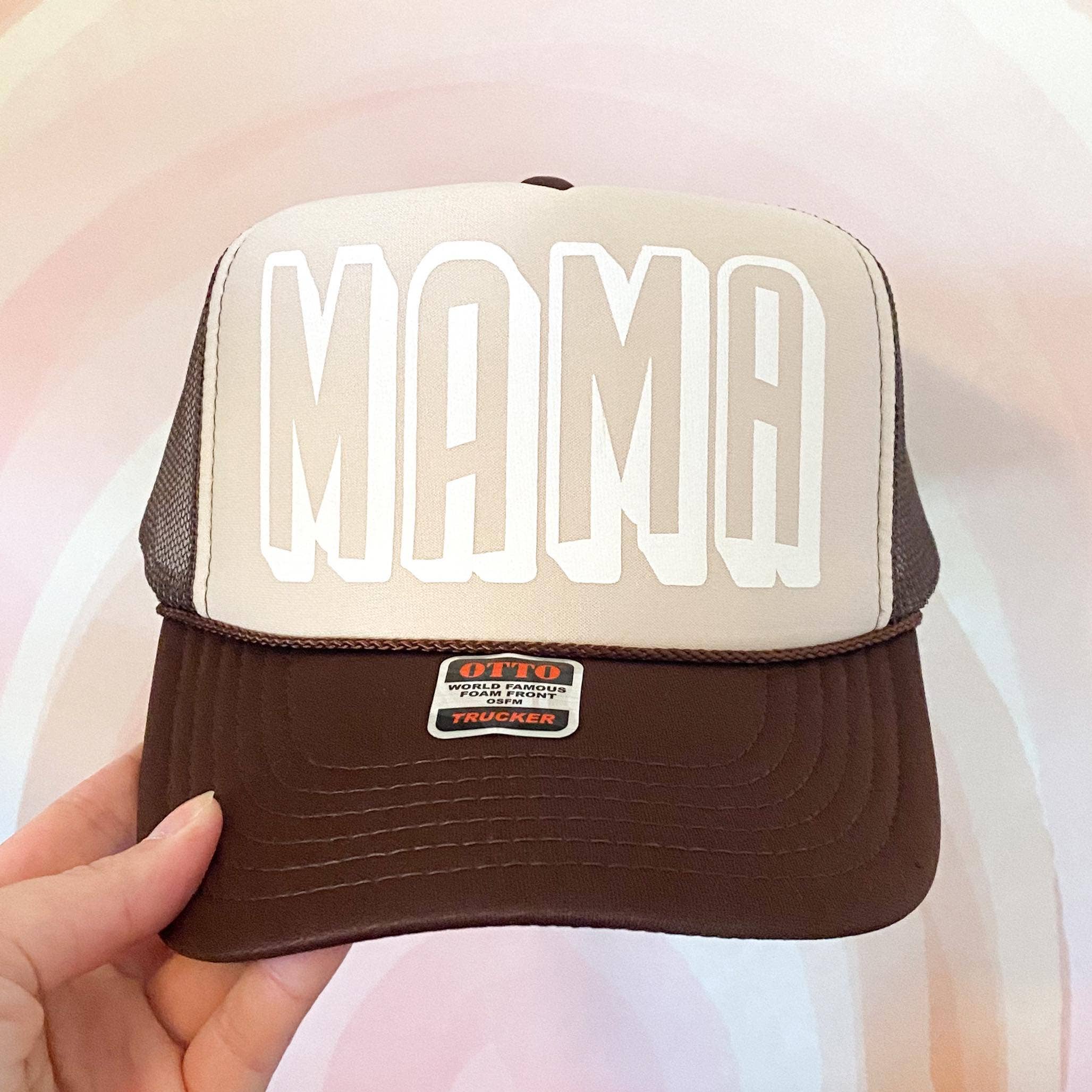 Mama Trucker Hat | Nude