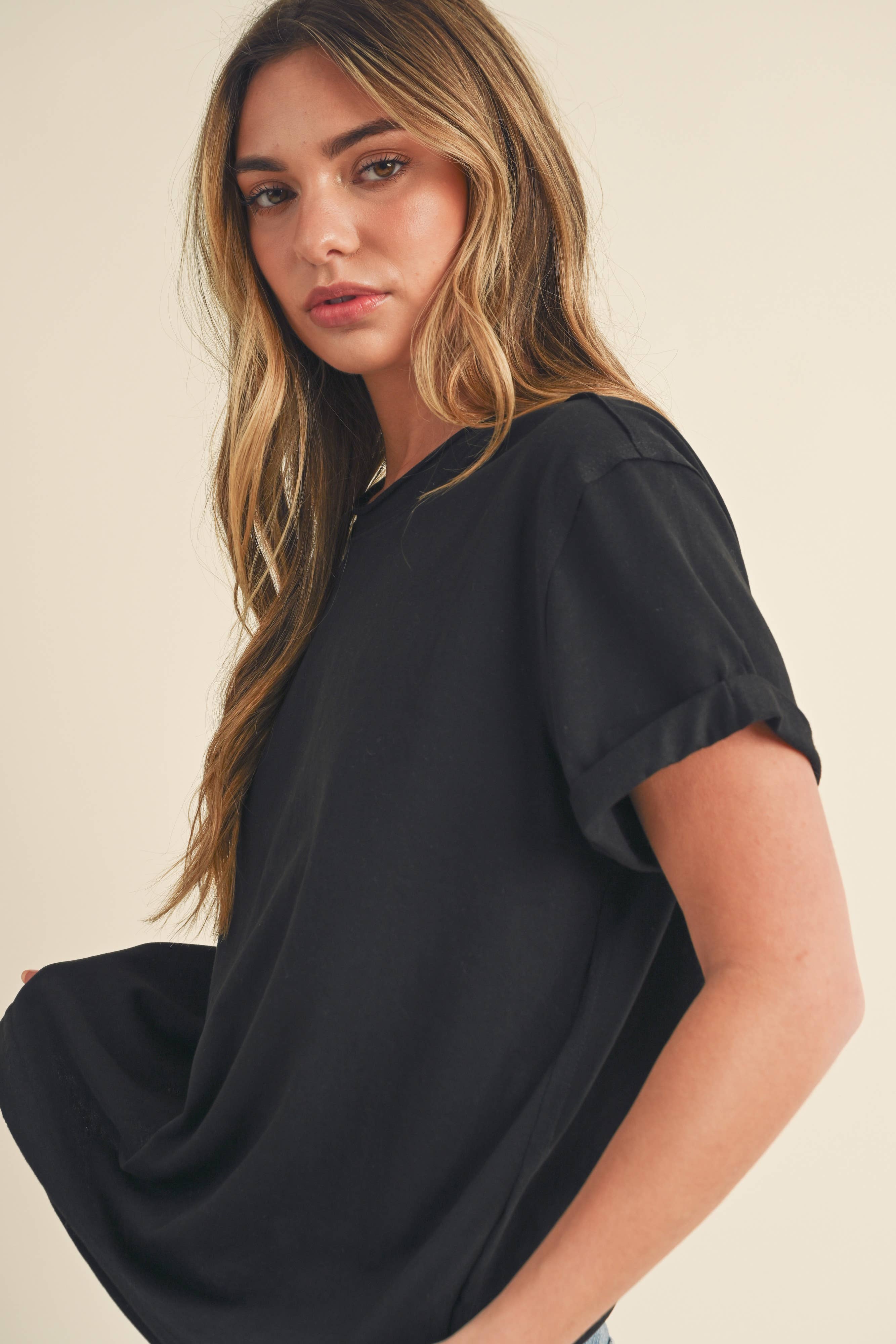 Mali Baby Short Sleeve Tee - Black