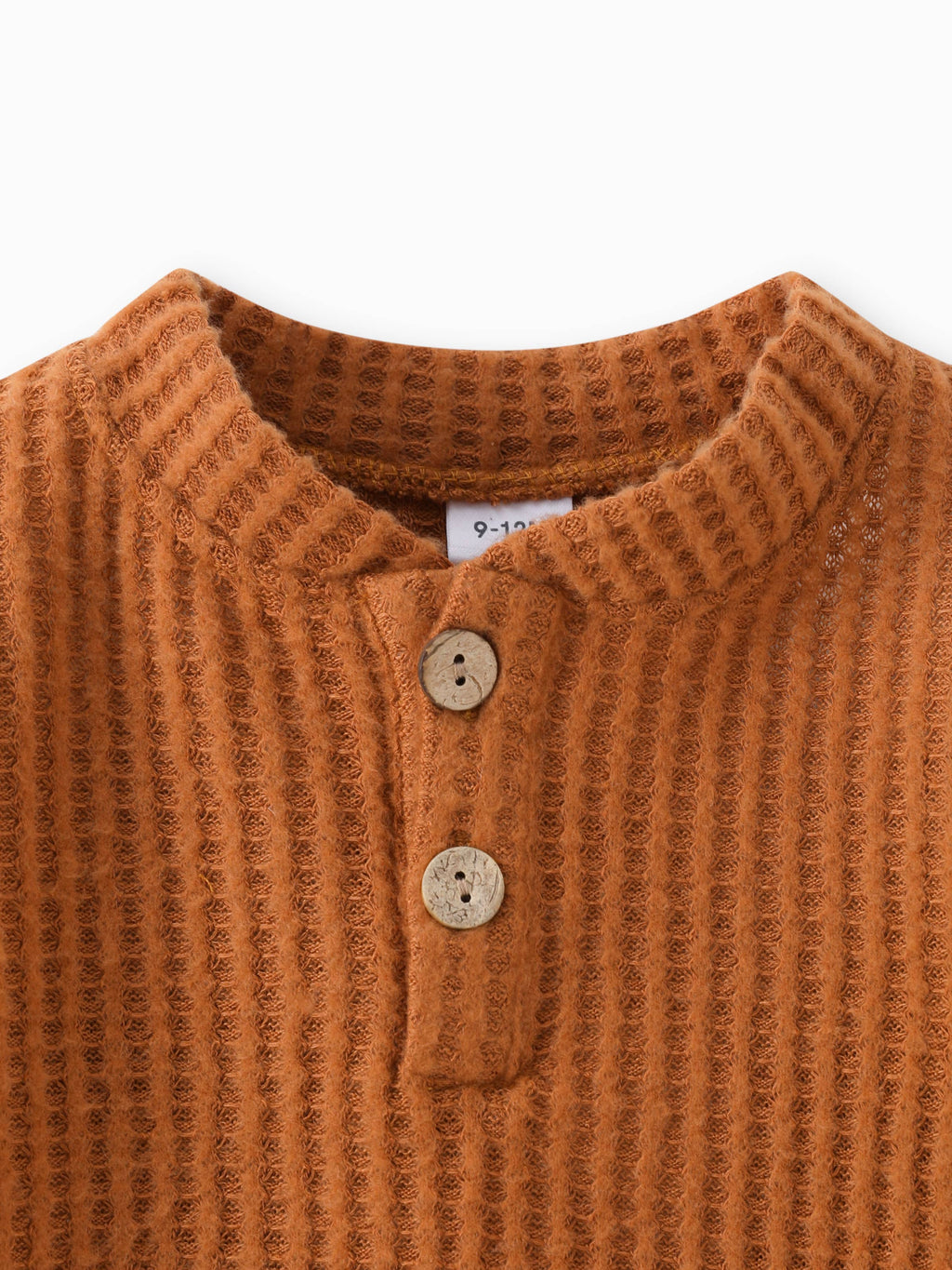 Wally Waffle Knit Set | Rust