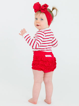 Girls Red Big Bow Headband | One Size