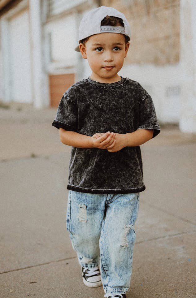 Toddler Relaxed Straight Light Acid Wash Denim