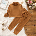 Carter Girls Lounge Set | Brown