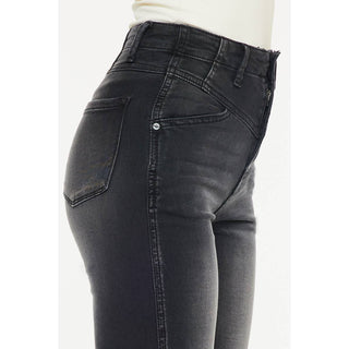 KanCan Ultra High Rise Black Flare Jeans