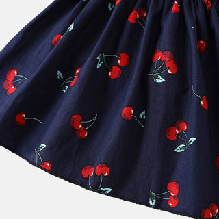 Cherry Smocked Dress