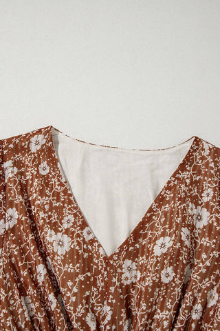 Betsy Boho Floral Mini Dress