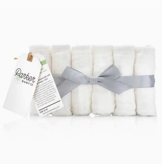 Muslin Cotton Baby Washcloths - 6 Pack