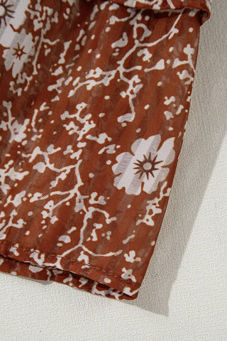 Betsy Boho Floral Mini Dress