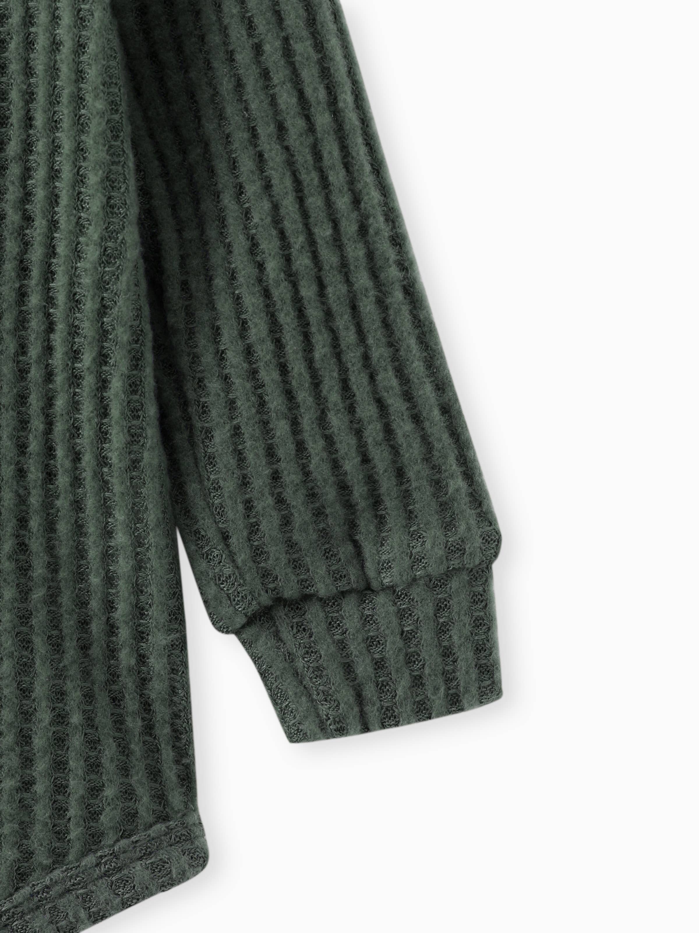 Wally Waffle Knit Set | Rust