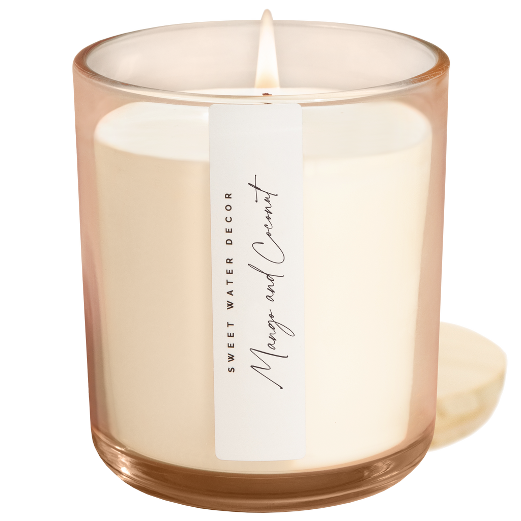 *NEW* Mango and Coconut 12 oz Candle - Home Decor and Gifts