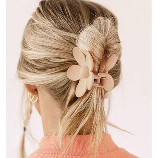 Matte Tone Daisy Hair Claw Clip | Multiple Colors