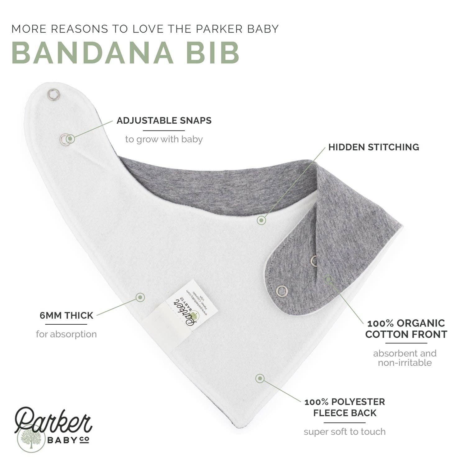 Basics Bandana Bib Set (8 pack)