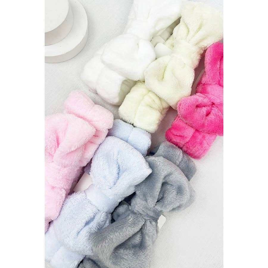 Soft Tone Solid Shower Headband