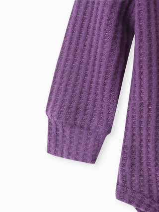 Wally Waffle Knit Set | Rust