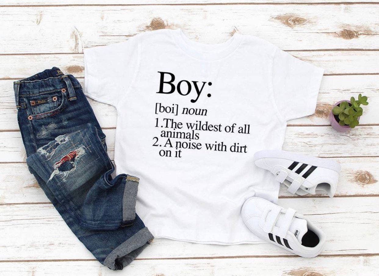 Definition of a Boy Onesie/Tee - Infant, Toddler + Youth