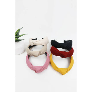 Solid Knotted Headband | Multiple Colors