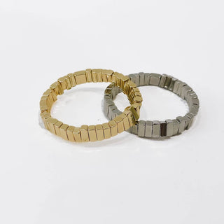 Sophia Stretch Bracelet | Silver