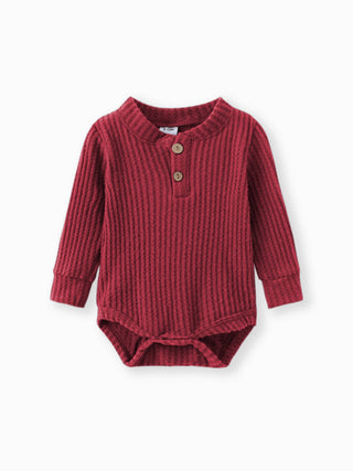 Wally Waffle Knit Set | Rust