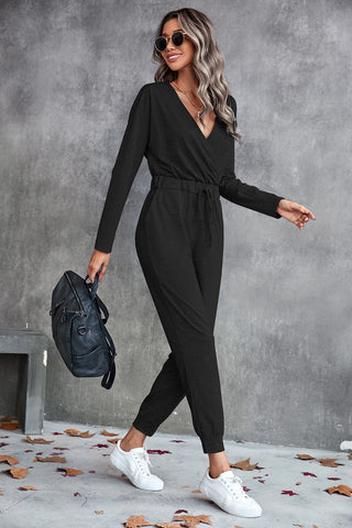 Leslie Longsleeve Basic Jumper | Black