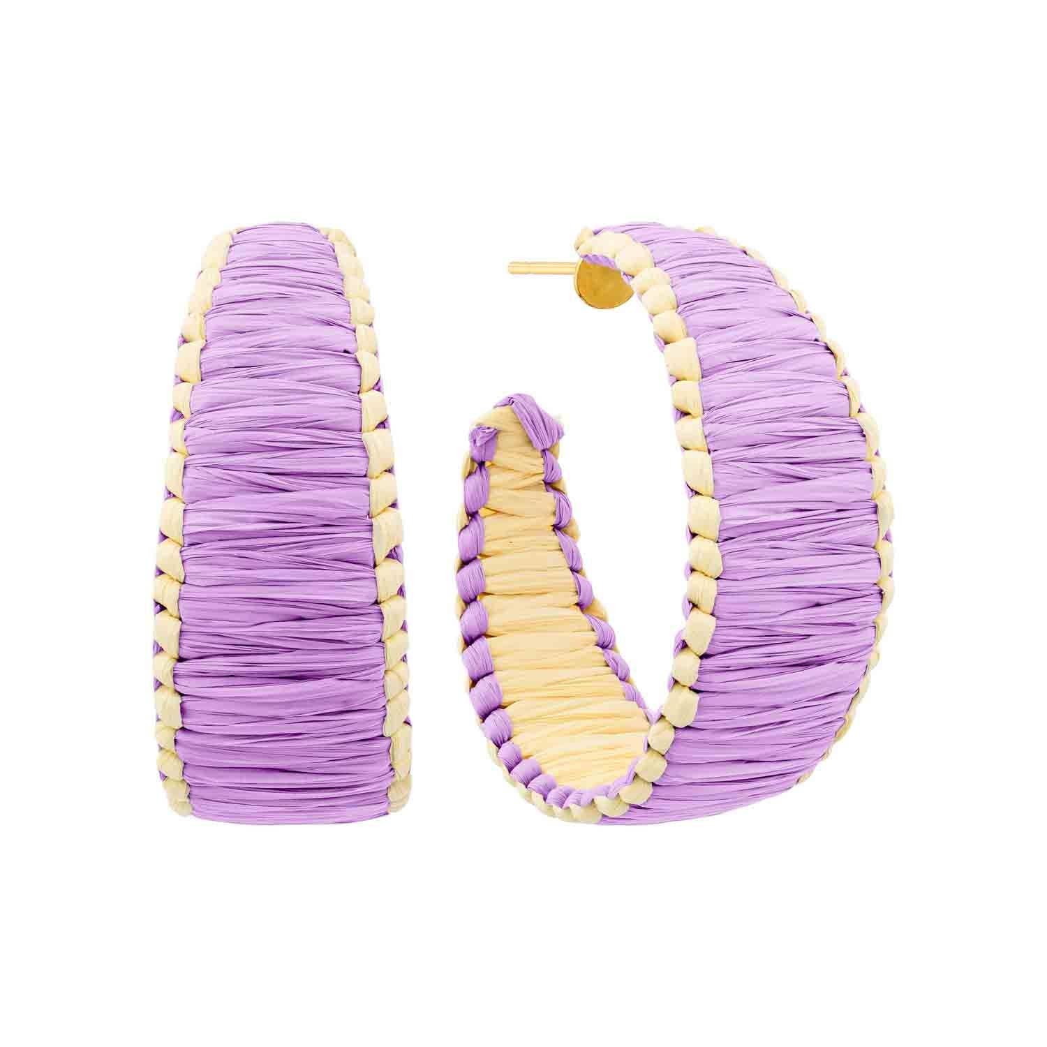 Collins Earrings: LAVENDER