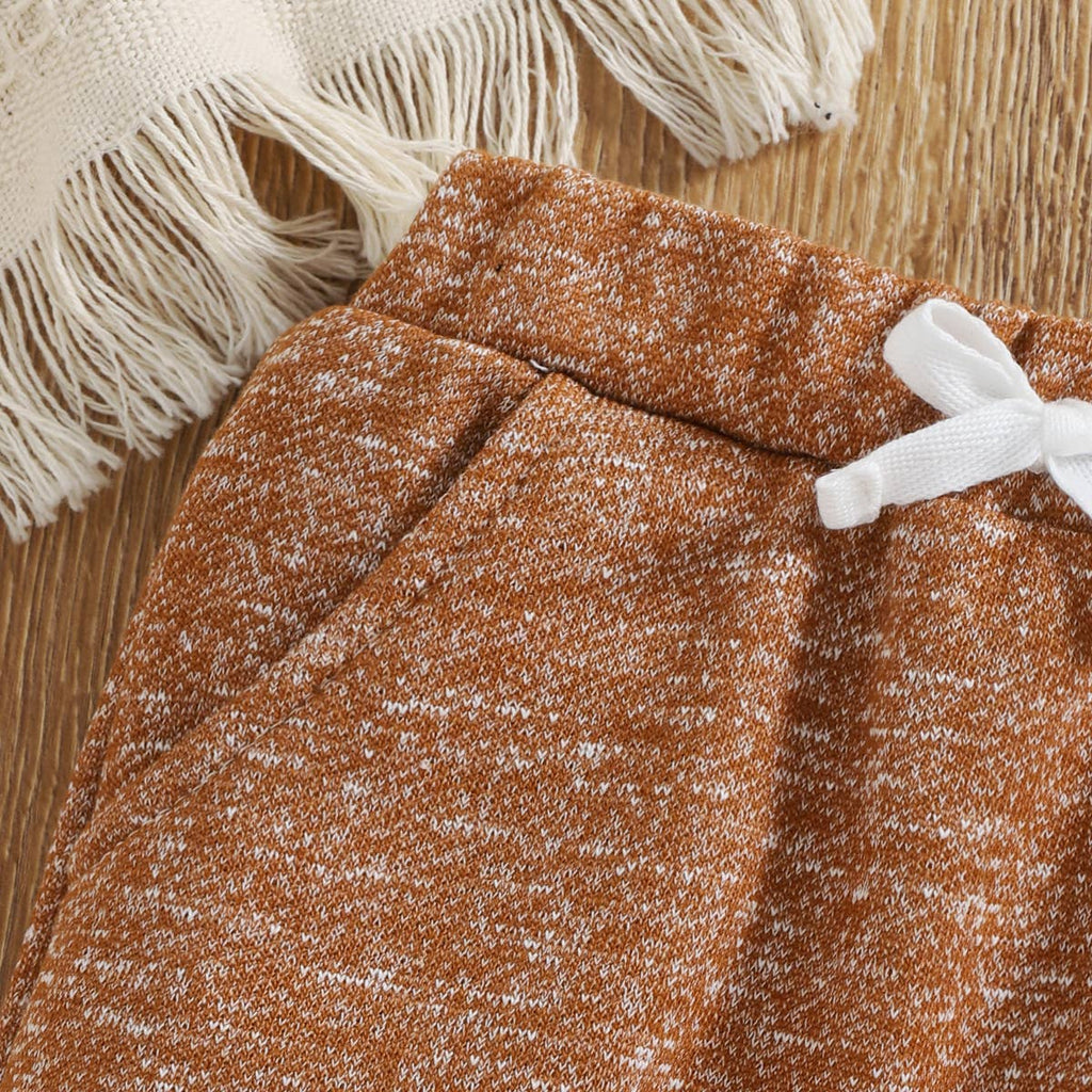 Remy Heathered Pants | Brown