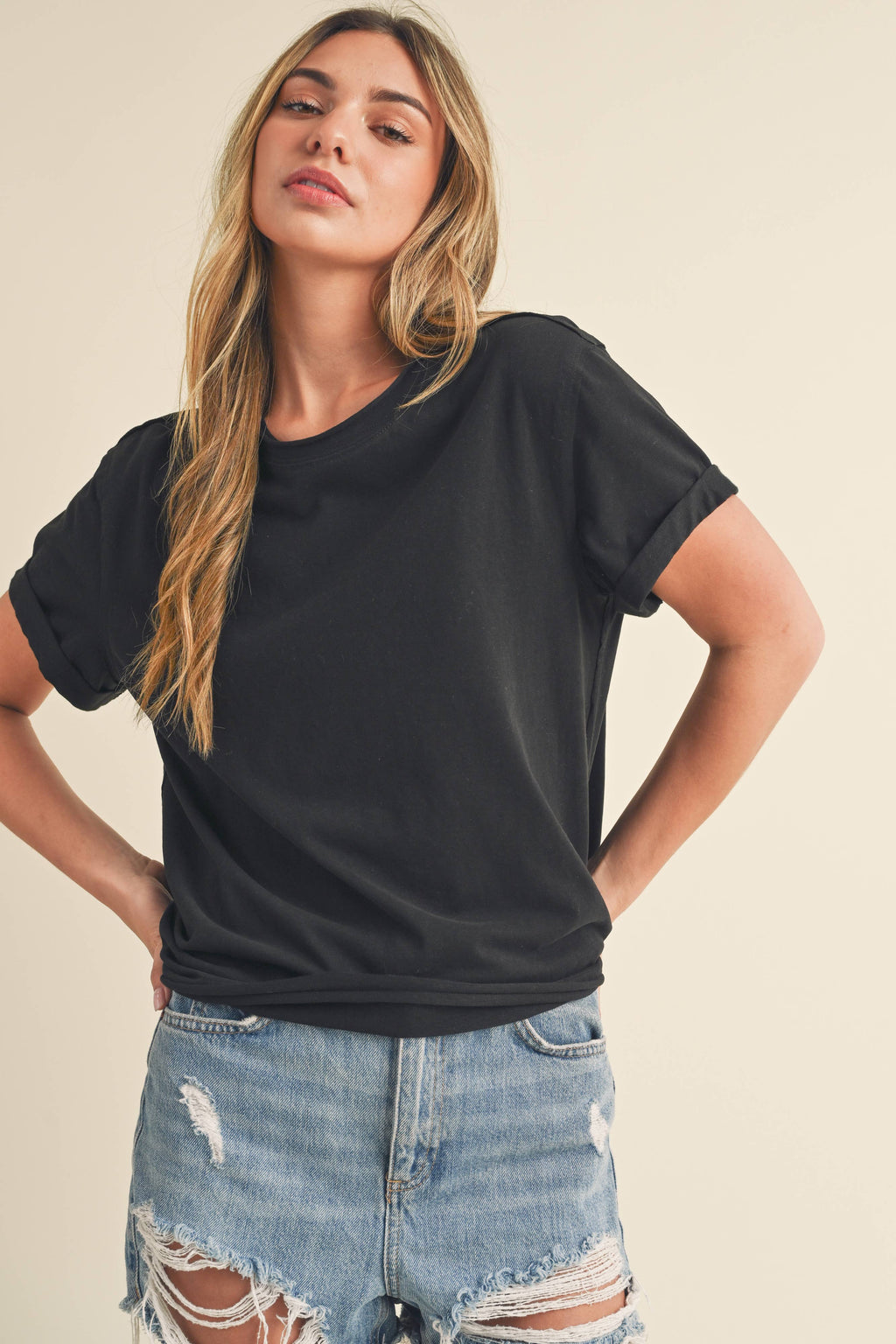 Mali Baby Short Sleeve Tee - Black