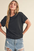 Mali Baby Short Sleeve Tee - Black