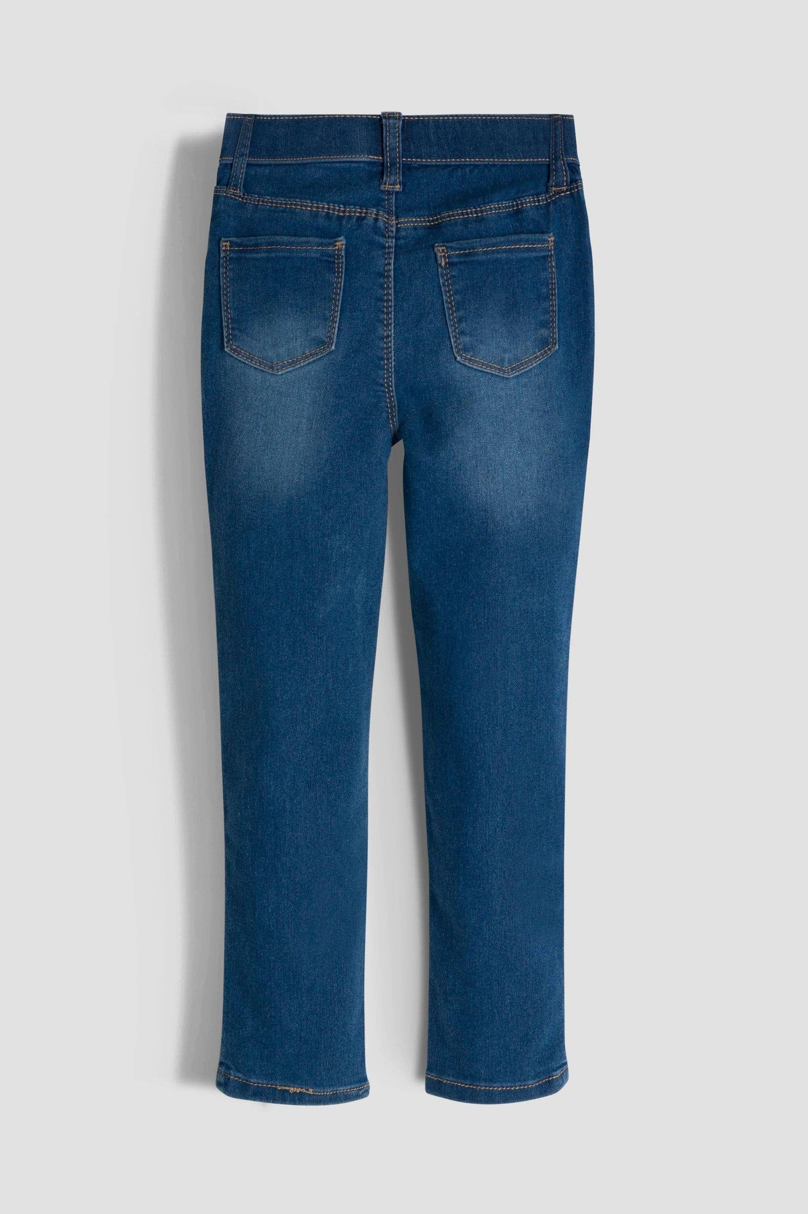 Baby Girls Pull On Skinny Jeans | Dark Wash | Sizes 4-6X