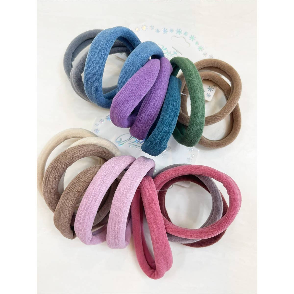 Elastic Hair Ties - Assorted Colors