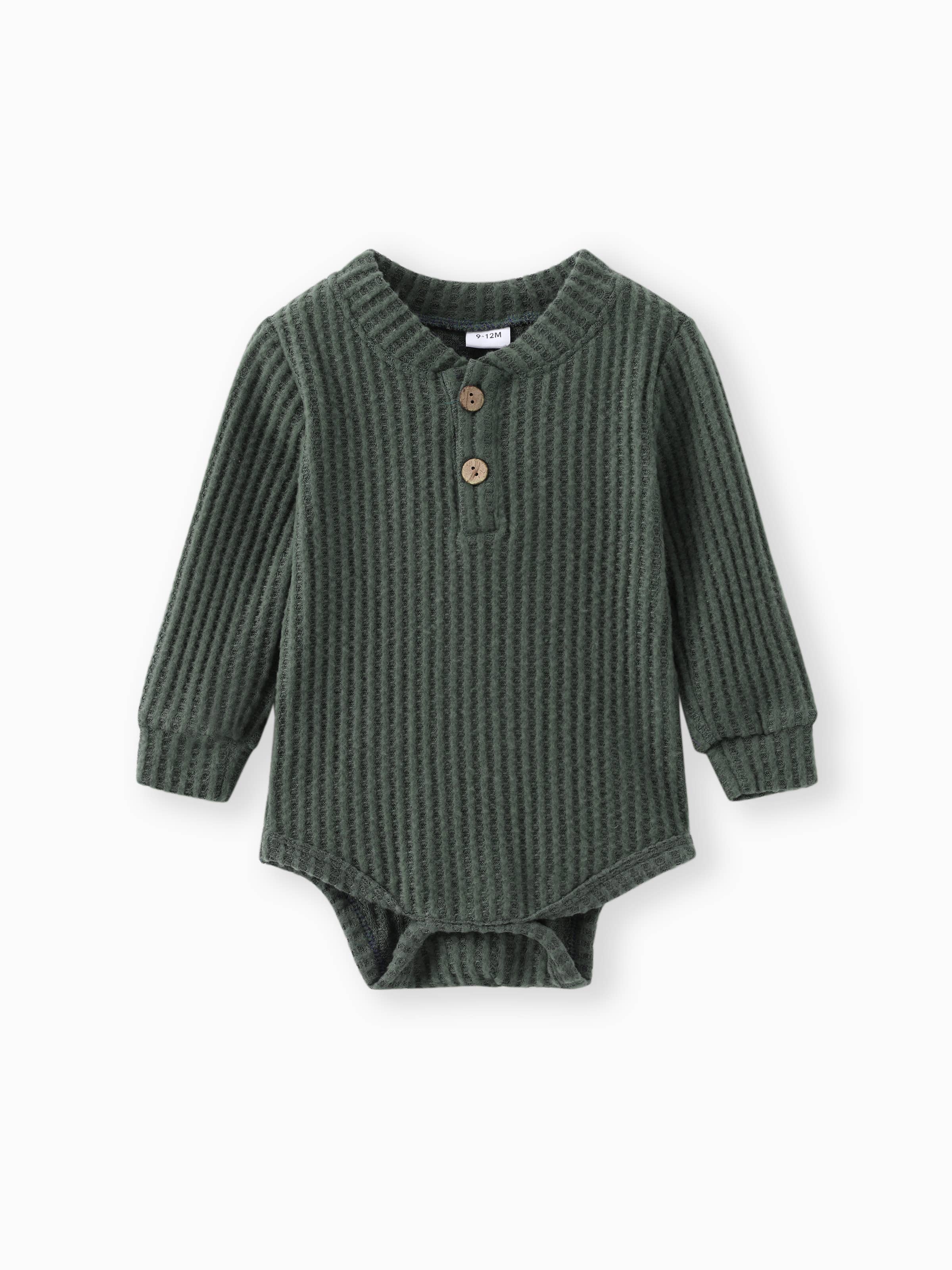 Wally Waffle Knit Set | Rust