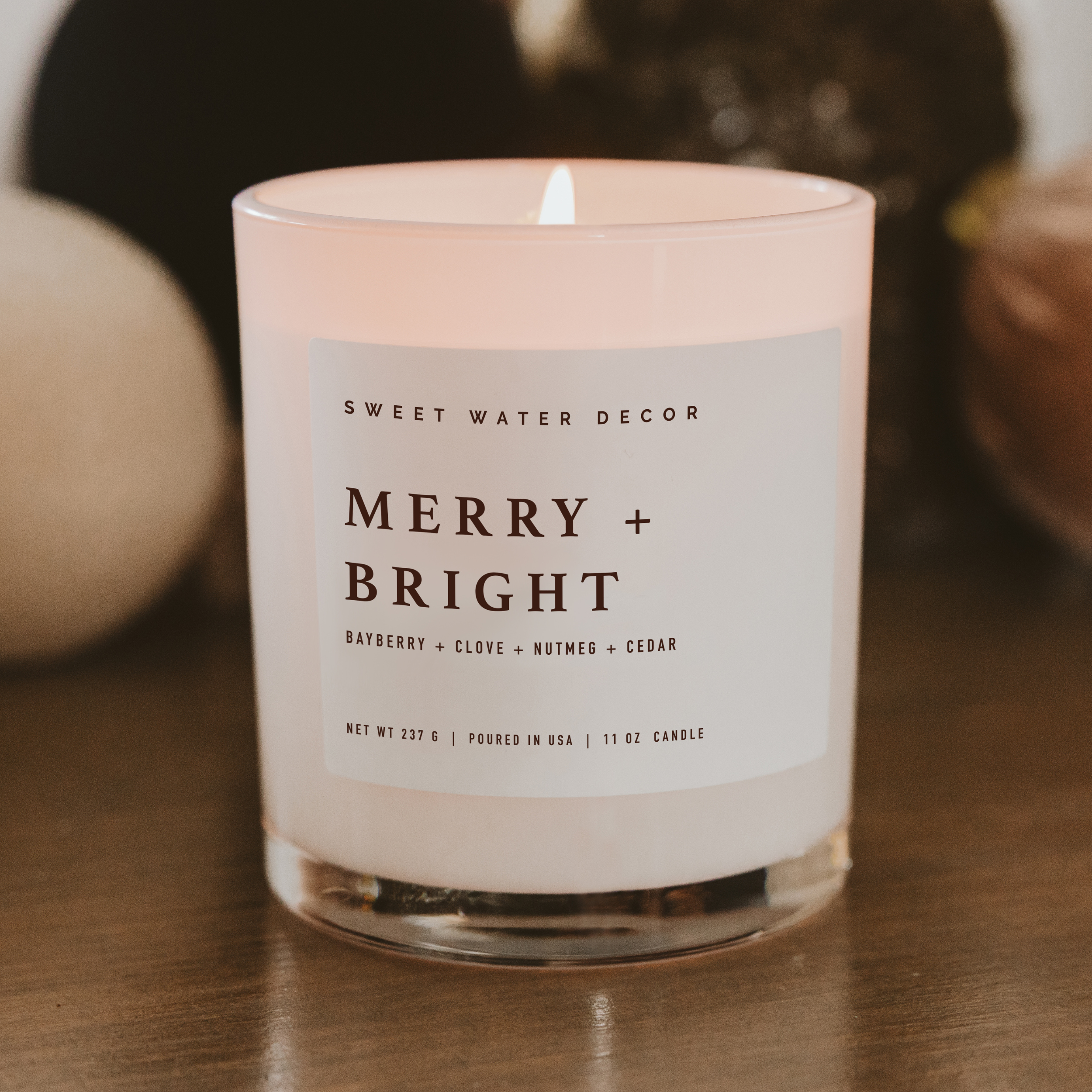 Merry and Bright | 11 oz Soy Candle