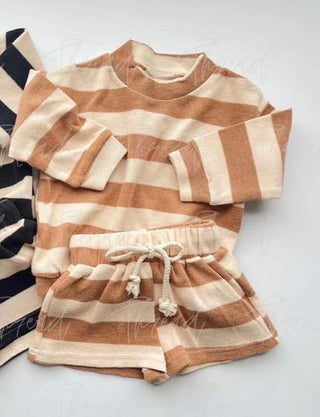 Ridge Two-Piece Striped Set