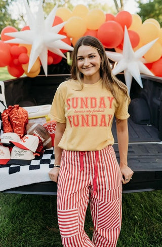 Sunday Funday KC Tee | Mustard